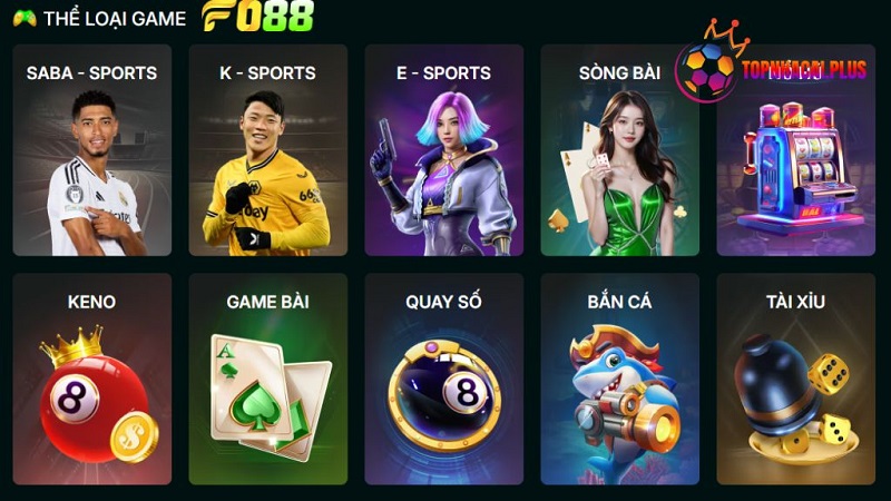 FO88 – NHÀ CÁI ĐA DẠNG TRÒ CHƠI CÁ CƯỢC